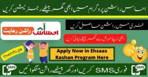 Enter CNIC For Ehsaas Rashan Program Apply Online