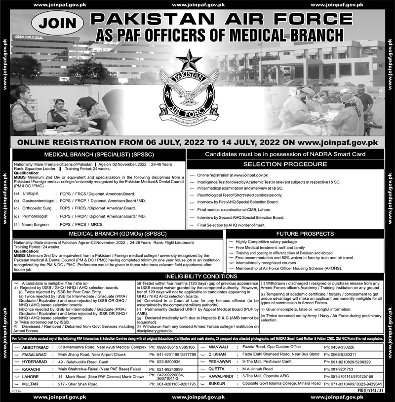 Join Army Medical Cadet Jobs 2022 apply now