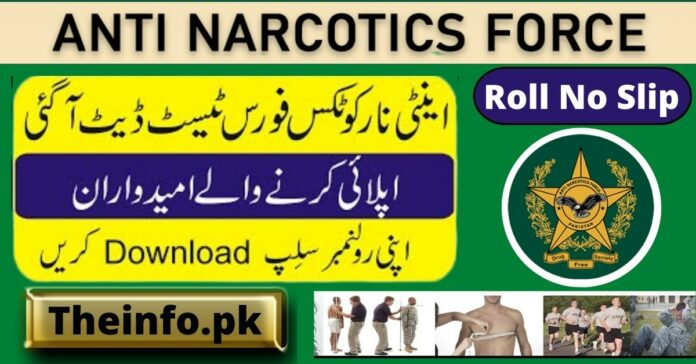 ANF Jobs Roll No Slip download now