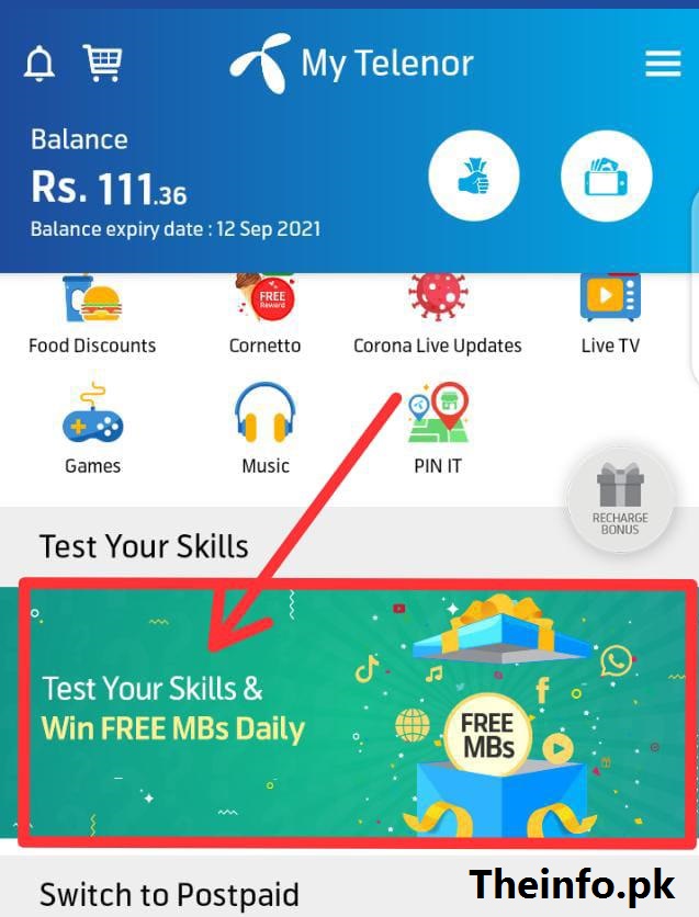 Telenor Quiz Answers Today, telenor test your skills today answers