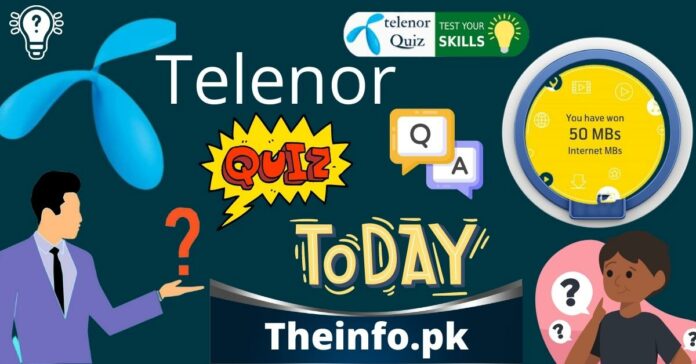 Get telenor quiz today answers