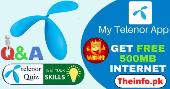 Telenor Quiz Today answer the question