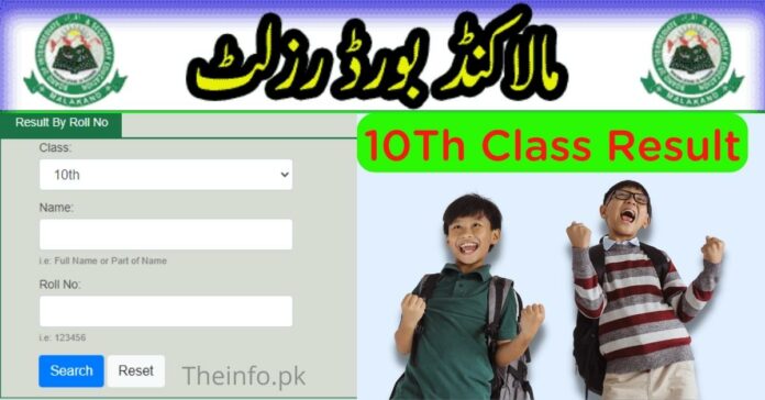 BISE Malakand Board Result 10th Class check online by name