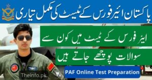 PAF Online Test Preparation check here