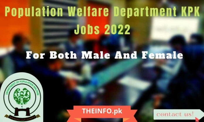 Population Welfare Department KPK Jobs