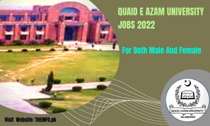 Quaid e Azam University Jobs