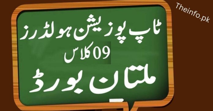 BISE Multan Board 9Th Result Top Position Holders check online by name