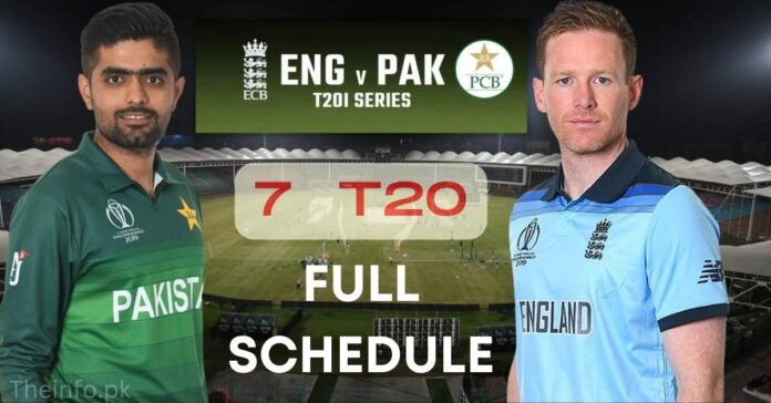 Pakistan Vs England T20I Live Streaming on ptv sports
