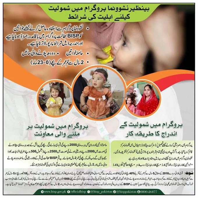 Benazir Nashonuma Program New Registration